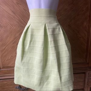 New York & Company mint green bandage full skirt